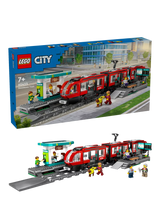 John Lewis LEGO City Downtown Tram and Station Building Toy Set 60423- Buy online at McGrocer