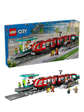 LEGO City Downtown Tram and Station building set 811 pieces - British product