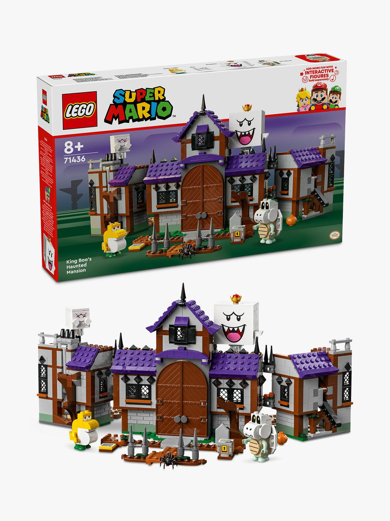 Haunted Mansion Building Toy Playset with Four Character Figures