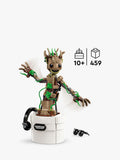 LEGO Marvel Dancing Groot building toy set, UK version