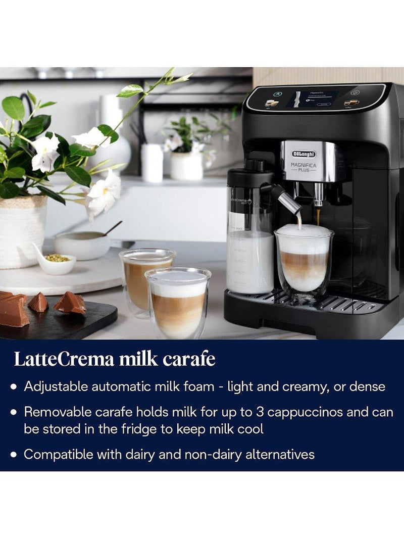 De'Longhi bean-to-cup automatic coffee machine, black - British product