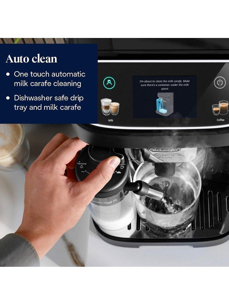 De'Longhi bean-to-cup automatic coffee machine, black - British product