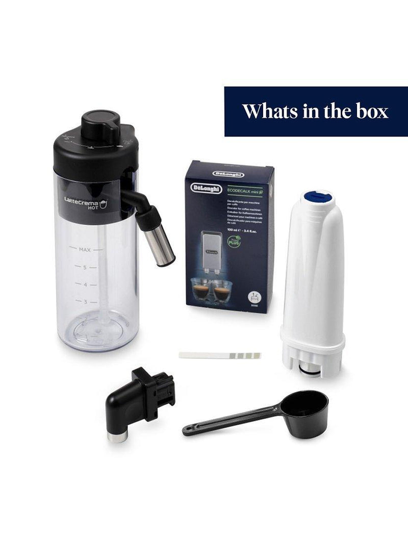 De'Longhi bean-to-cup automatic coffee machine, black - British product