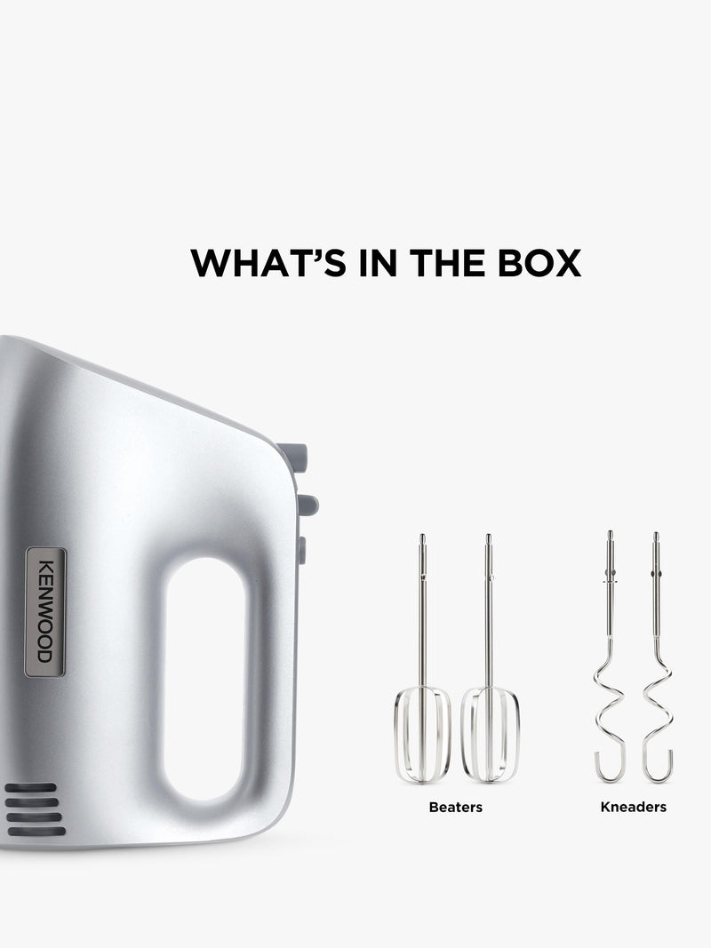 Kenwood Quickmix hand mixer silver 450W (British brand)