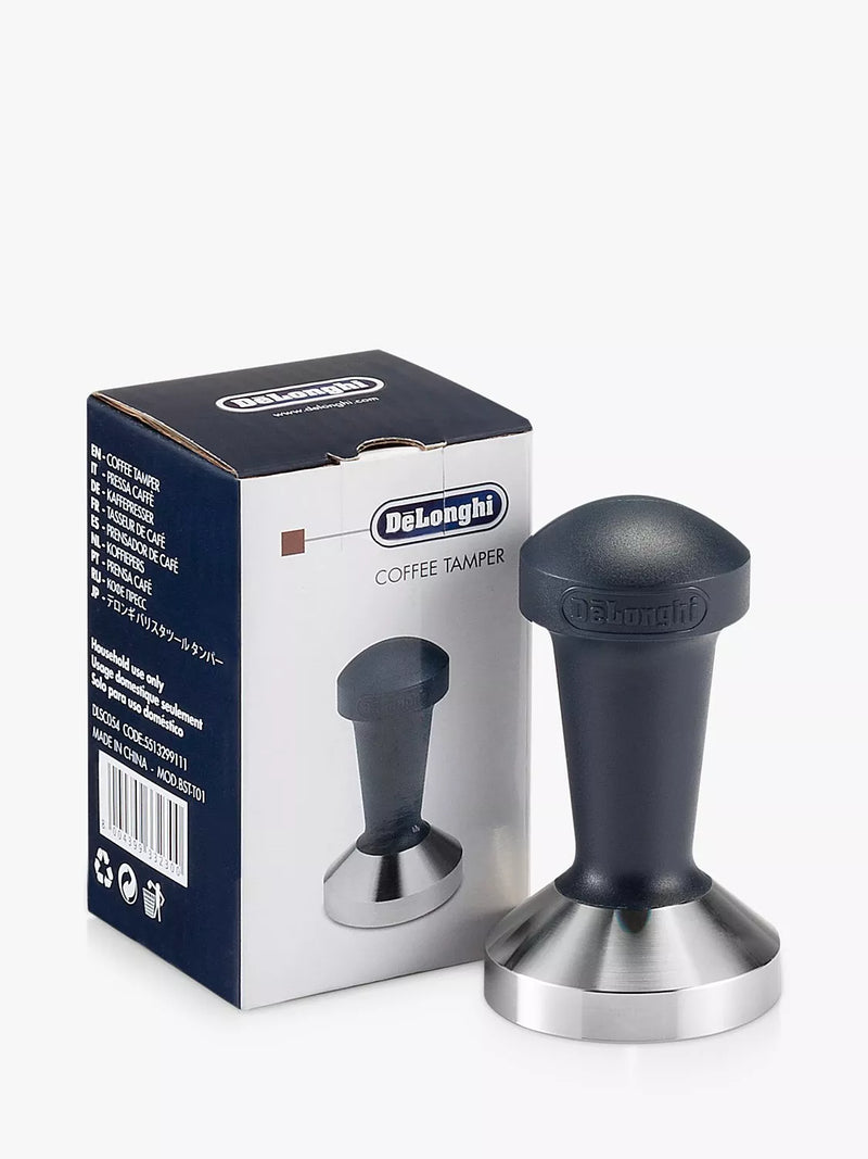 De'Longhi coffee tamper grey 51mm, imported from the UK