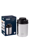 De'Longhi vacuum coffee canister grey 500g capacity - British product