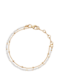 Astley Clarke 18ct Gold Gemstone Biography Bracelet
