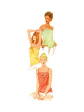 Simplicity S9967 vintage pullover tops sewing pattern, UK version