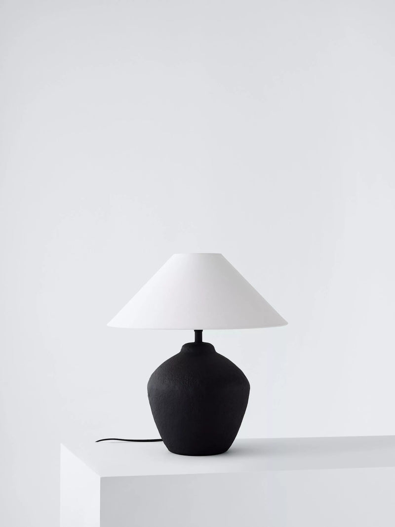 John Lewis paper mâché table lamp 41cm (British brand)