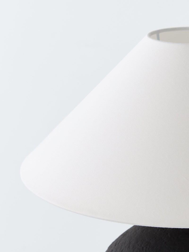John Lewis paper mâché table lamp 41cm (British brand)