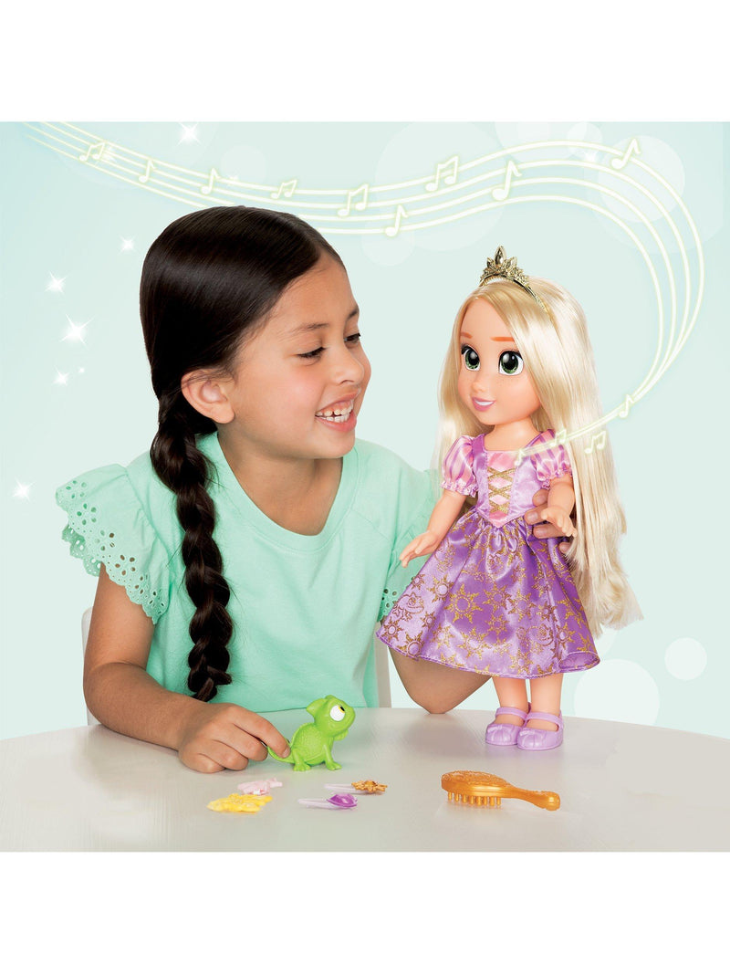 Disney Princess My Singing Friend Rapunzel and Pascal doll - British product