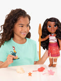 Disney Moana 2 singing doll with Heihei 14 inches - British product