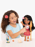 Disney Moana 2 singing doll with Heihei 14 inches - British product
