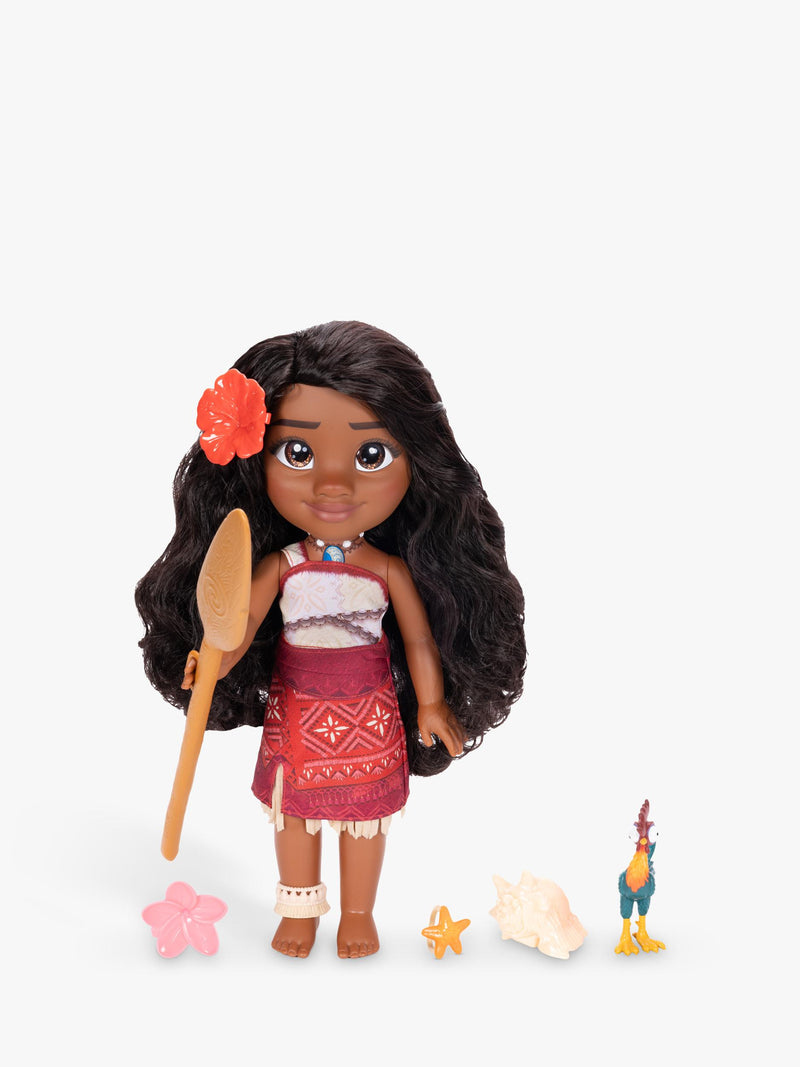 Disney Moana 2 singing doll with Heihei 14 inches - British product