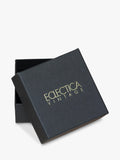 Eclectica Swarovski crystal fan brooch 3.5x5cm (British brand)