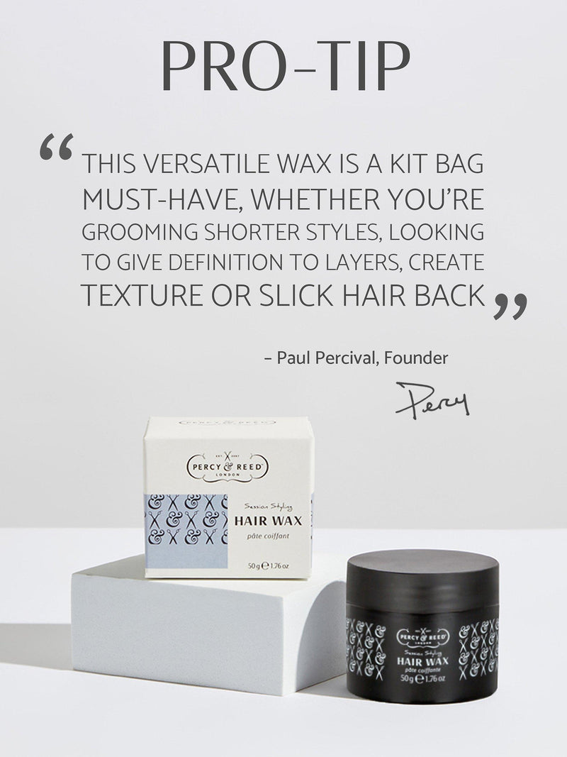 Percy & Reed Session Styling hair wax 50g, imported from the UK