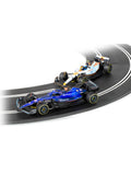 Scalextric Williams Racing set with two cars, imported from the UK