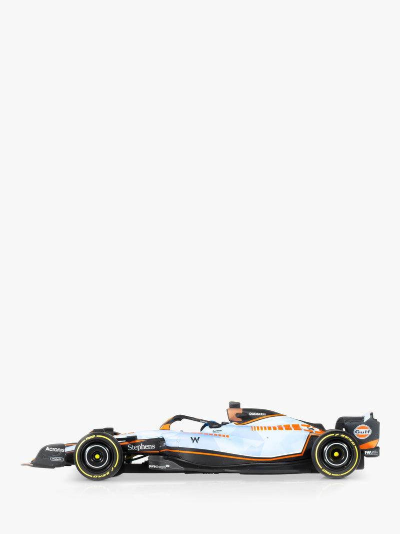 Scalextric Williams Racing set with two cars, imported from the UK