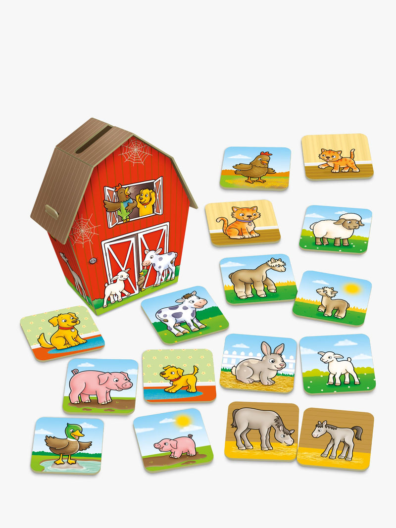 Orchard Toys Farmyard Families matching game, UK version