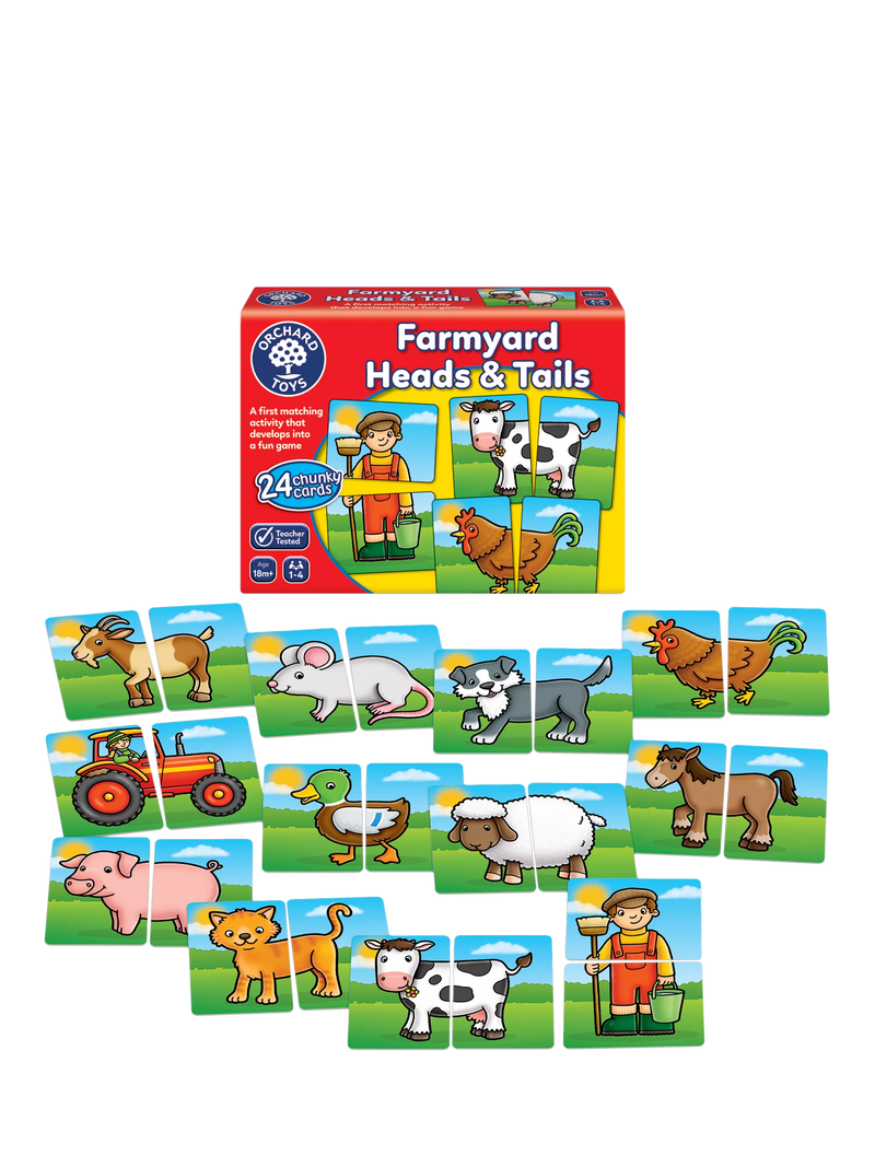 Orchard Toys farmyard matching game 25 pieces, UK version