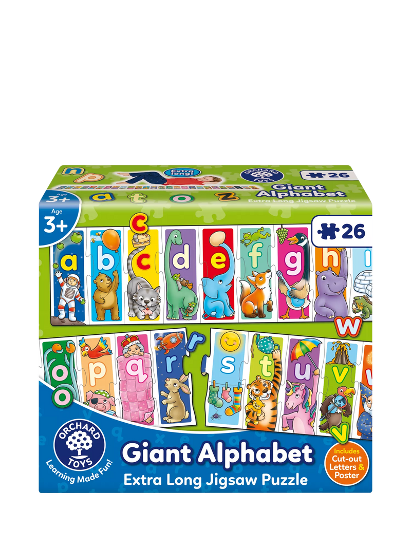 Orchard Toys alphabet jigsaw puzzle with letter tiles, UK version