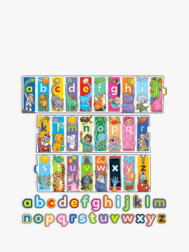 Orchard Toys alphabet jigsaw puzzle with letter tiles, UK version