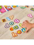 Orchard Toys alphabet jigsaw puzzle with letter tiles, UK version