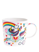 John Lewis Rachel Ellen Unicorn Fine Bone China Mug Multi- Buy online at McGrocer