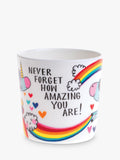 Rachel Ellen Unicorn Mug Multi, imported from the UK