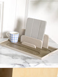 Stackers Desk in a Box in Oatmeal finish - British brand