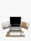Stackers Desk in a Box in Oatmeal finish - British brand