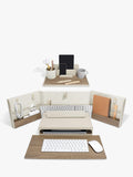 Stackers Desk in a Box in Oatmeal finish - British brand