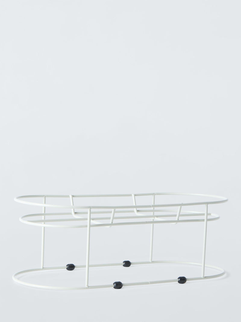 John Lewis elevated pet food stand wire construction - British product