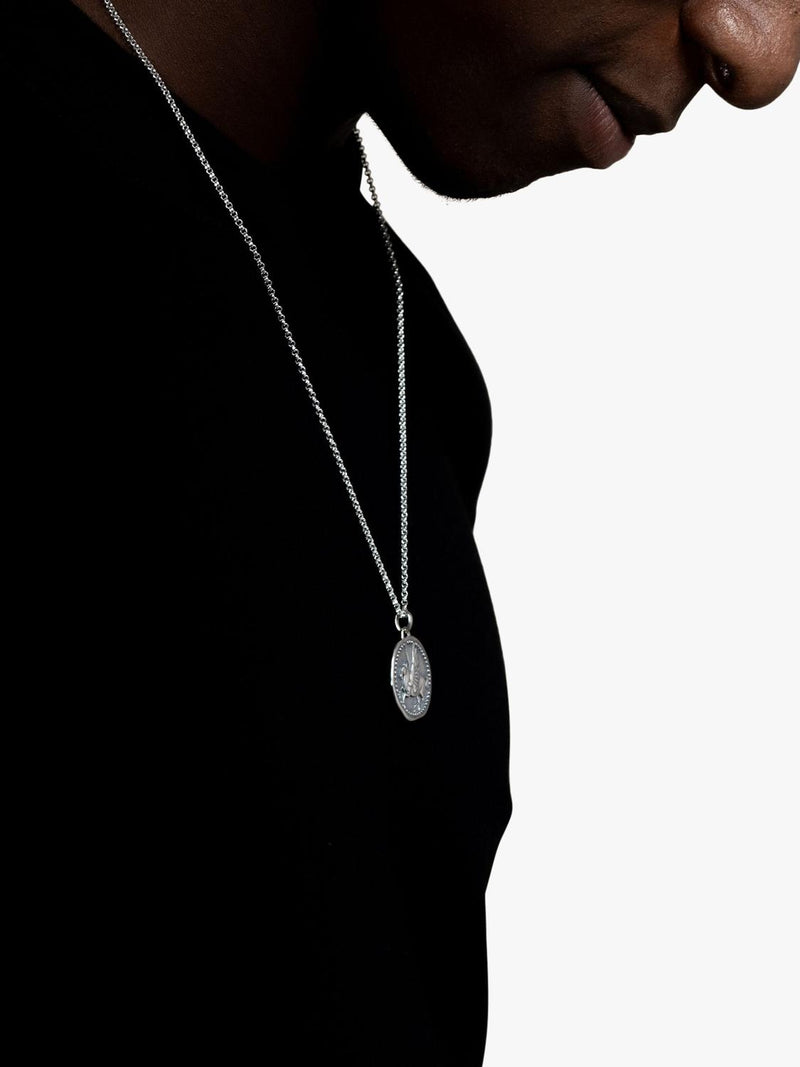 Dower & Hall sterling silver pendant necklace 55cm - British product