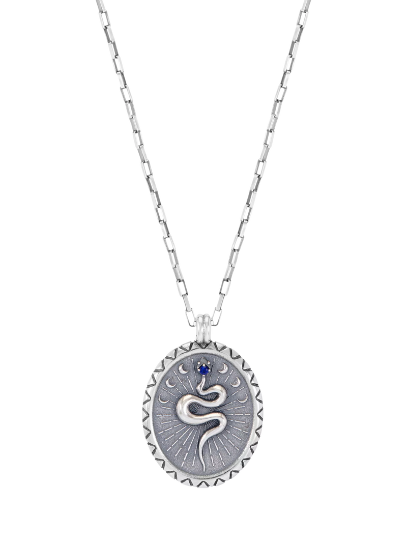 Dower & Hall snake pendant 55cm, imported from the UK