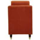 GFW Genoa Window Fabric Seat Russet 58x107x41cm, UK version