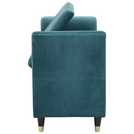 GFW Genoa Teal Fabric Window Seat 88 Litre, UK version