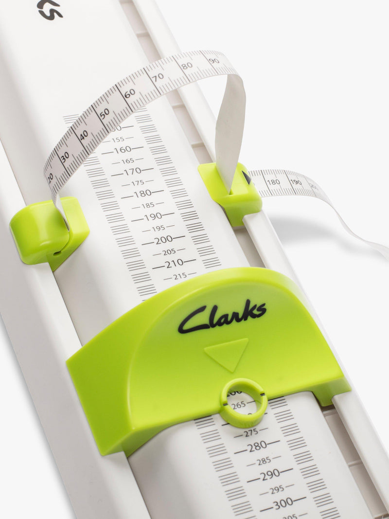 Clarks junior foot gauge plastic measuring tool - British product