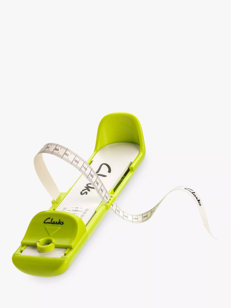 Clarks plastic foot gauge for toddlers - British product