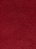 Truly Flanged Square Velvet Cushion - Red