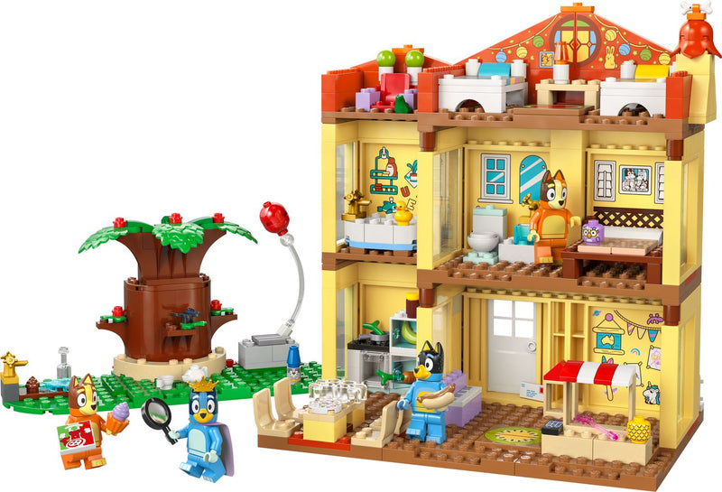 LEGO Bluey's Family House Playset 382 Pieces - British product