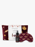 Lavender Eye Mask and Calming Pillow Mist Sleep Set with Velvet Pouch