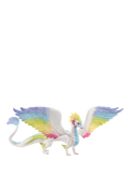 schleich Rainbow Dragon action figure with movable wings (British brand)