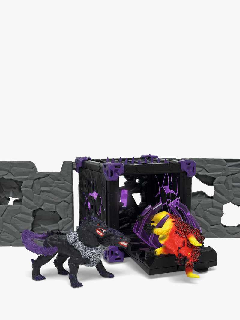 Schleich BattleCaves Lava vs Shadow set - British product