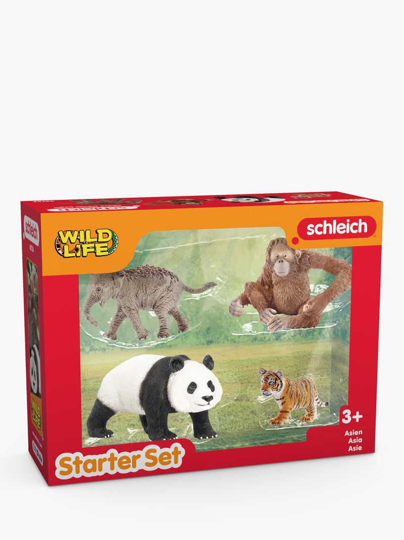 schleich Asia Wildlife Starter Set animal figures - British product