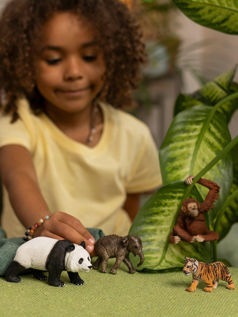 schleich Asia Wildlife Starter Set animal figures - British product