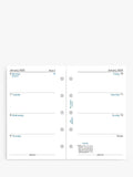 Filofax Mini diary refill 2025 - British product