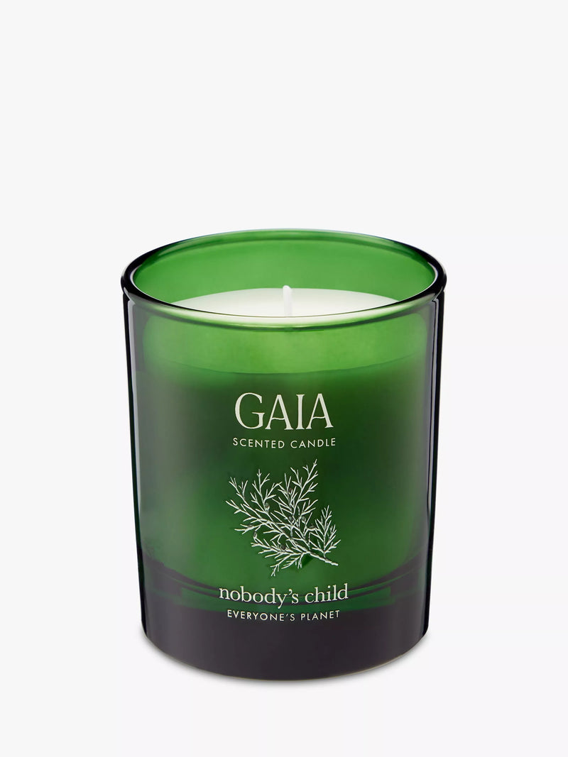 Nobody's Child Gaia scented candle 180g, imported from the UK