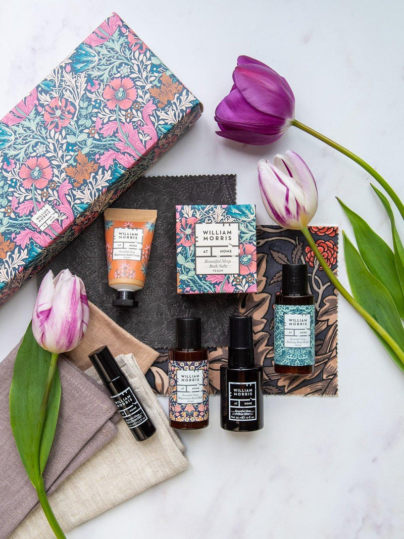 William Morris At Home Beautiful Sleep bath gift set, UK version