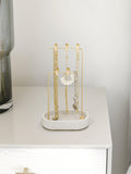 Multi Hook Jewellery Stand in Oatmeal & Linen (British brand)